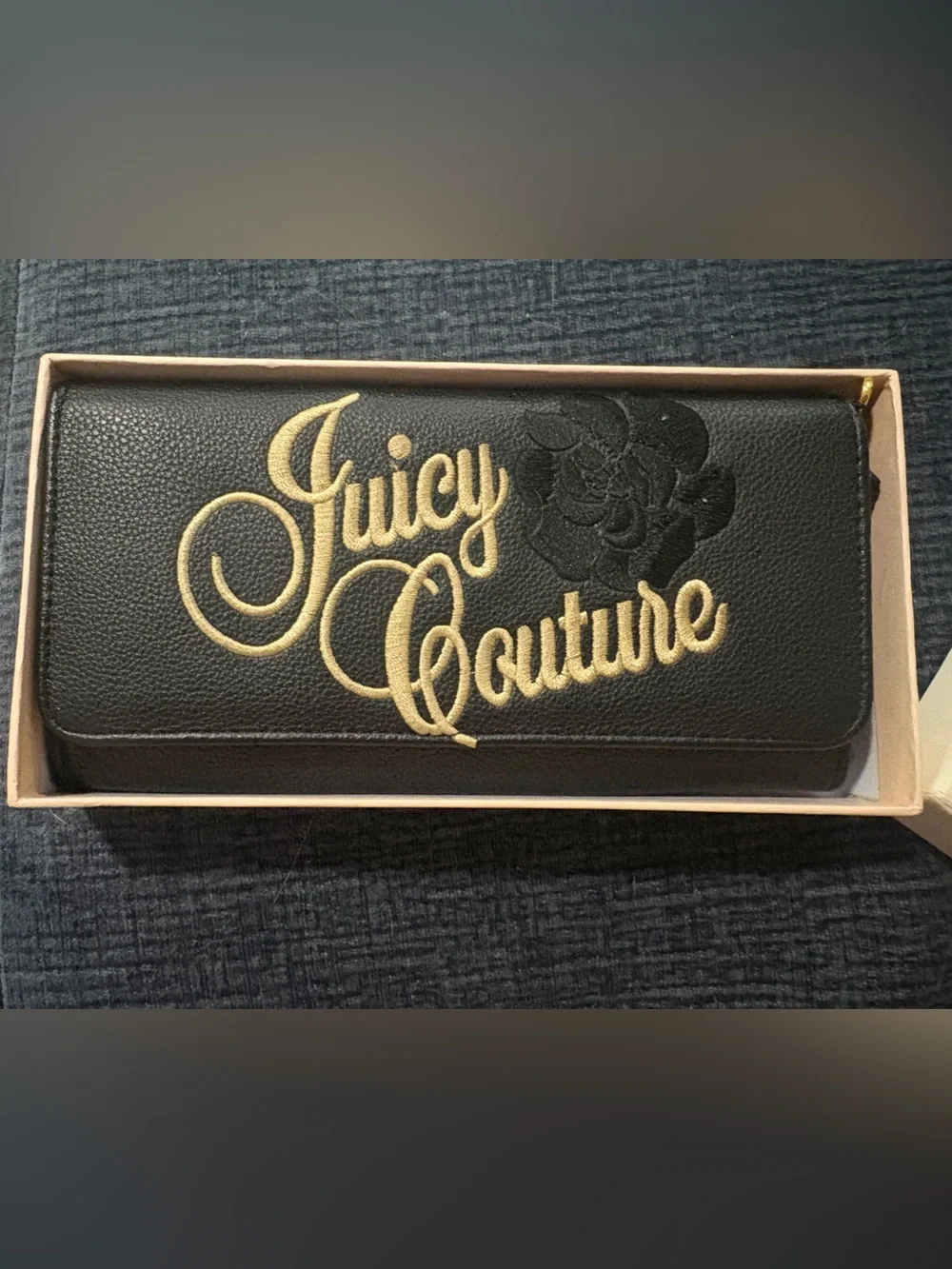 NEW Juicy Couture Black Wallet